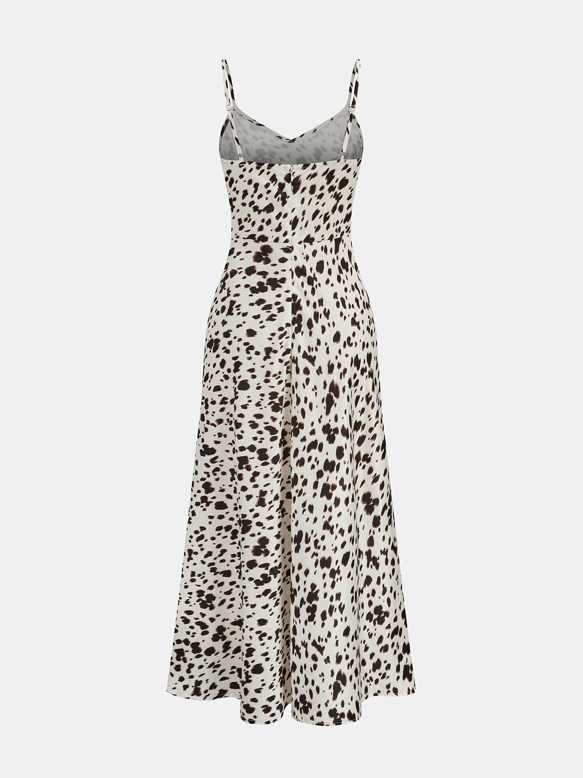 Leopard Print Maxi Dress with Camisole Top