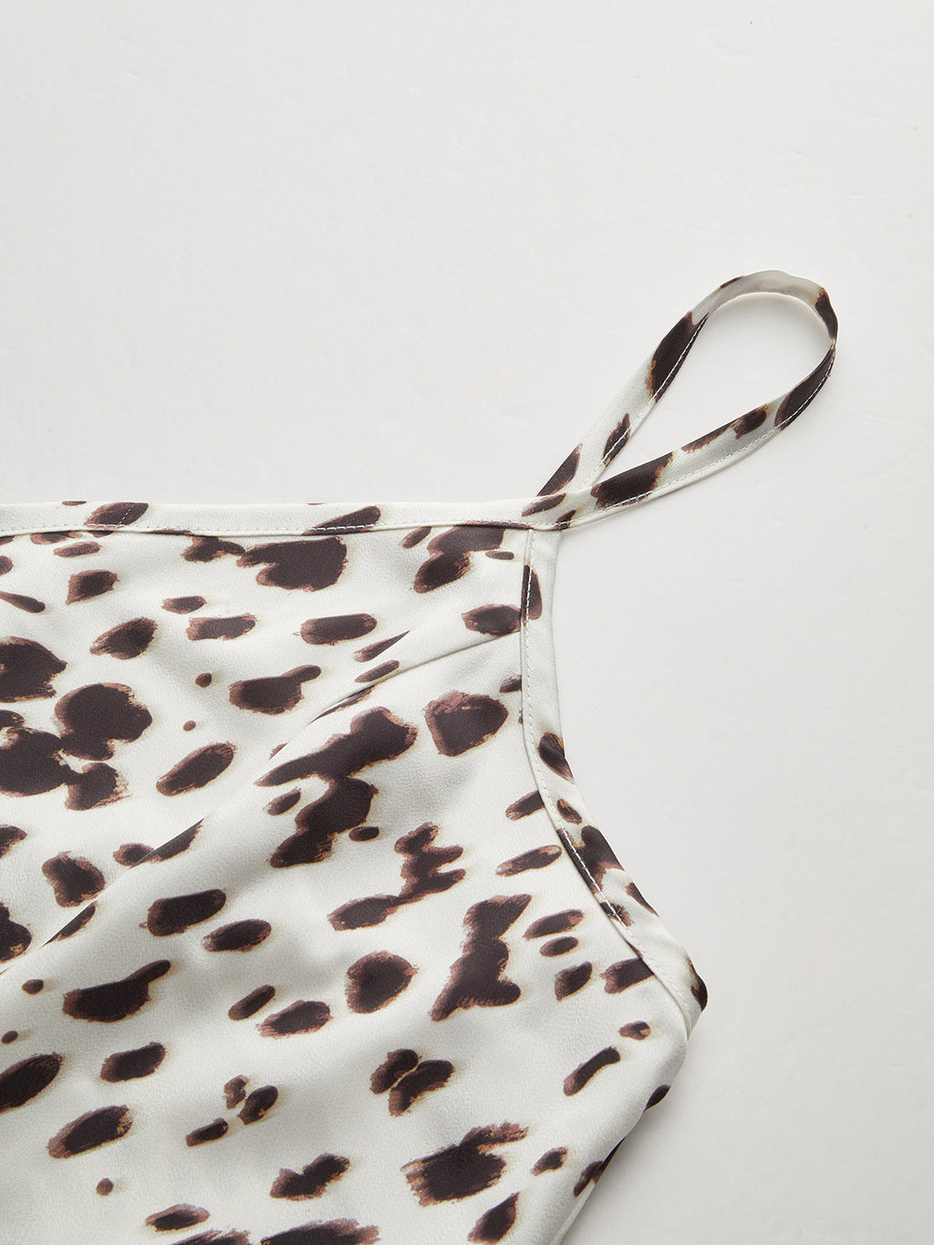 Leopard Print Maxi Dress with Camisole Top