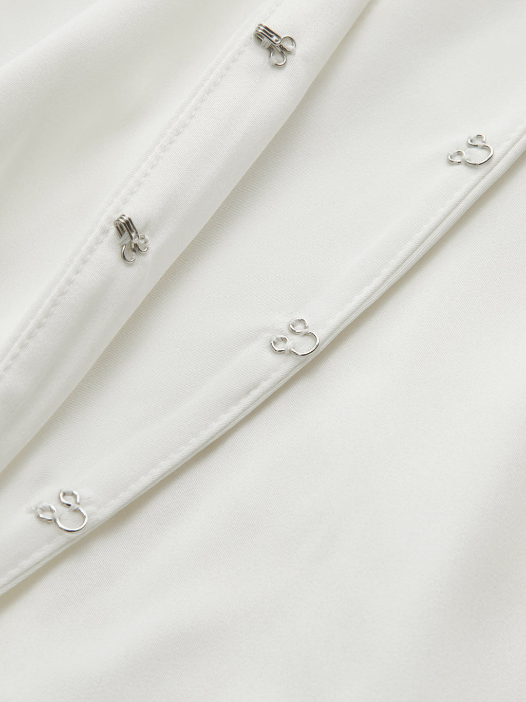 Silky Satin Bodysuit with Hook-and-Eye Closure