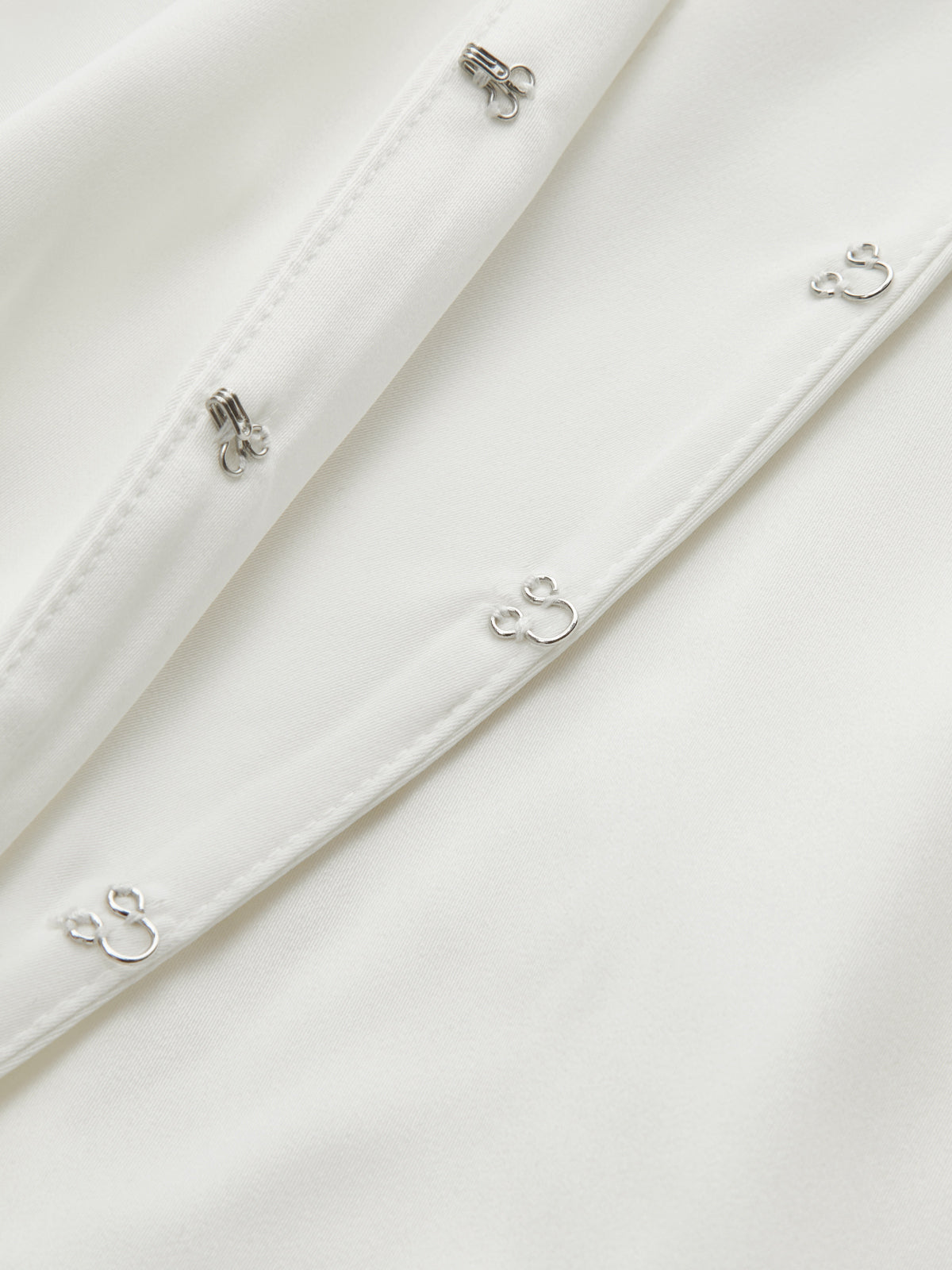 Silky Satin Bodysuit with Hook-and-Eye Closure