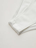 Silky Satin Bodysuit with Hook-and-Eye Closure