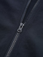 Four-Stripe Cropped Athletic Sweatshirt