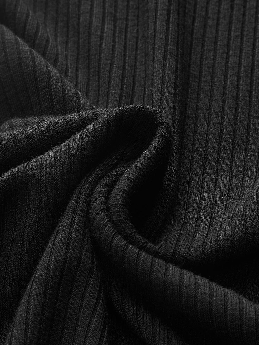 Asymmetric Rib Knitted Sweater Top