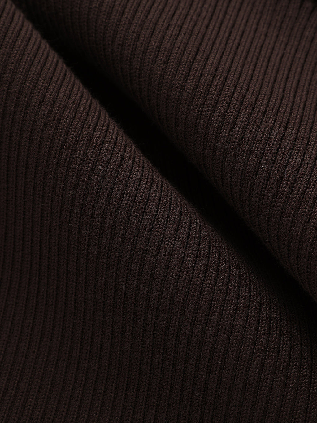 Ribbed Knit Dress with Belted Shirt Panel Design