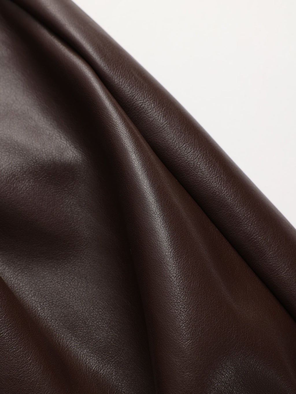 Faux Leather Midi Dress with Sweetheart Neckline