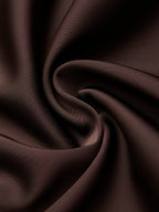 Satin Panel Shirt Bodysuit with Dual Design