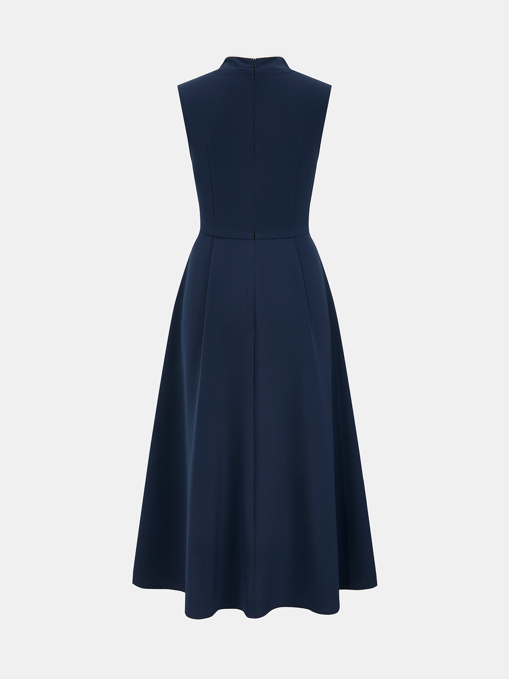 Bow-Tie Neck Sleeveless Maxi Dress