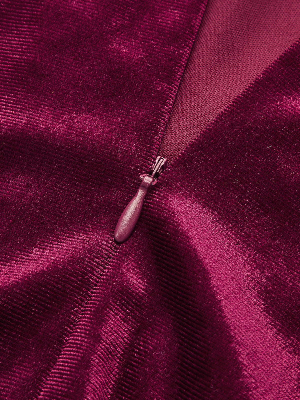 Sleeveless Velvet Maxi Dress with Side Slit Neck