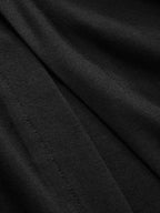 Short Sleeve Dress with Ruched Sides and Button Accents