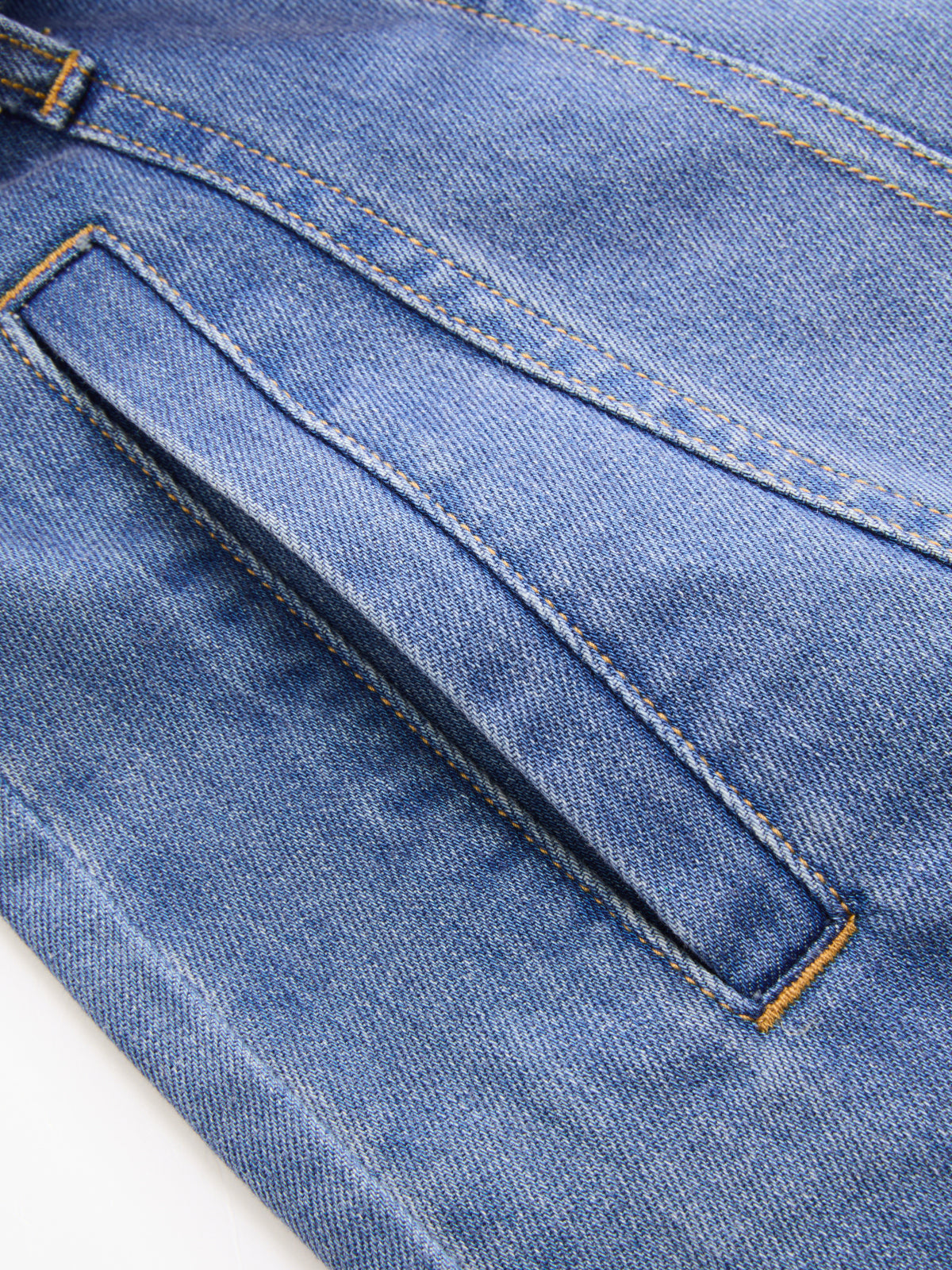 Sleeveless Denim Dress with Belted Waist