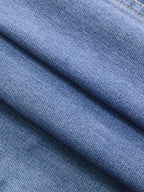 Sleeveless Denim Dress with Belt Detail