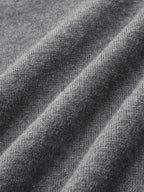Wool-Blend Short-Sleeve Fitted Mini Dress