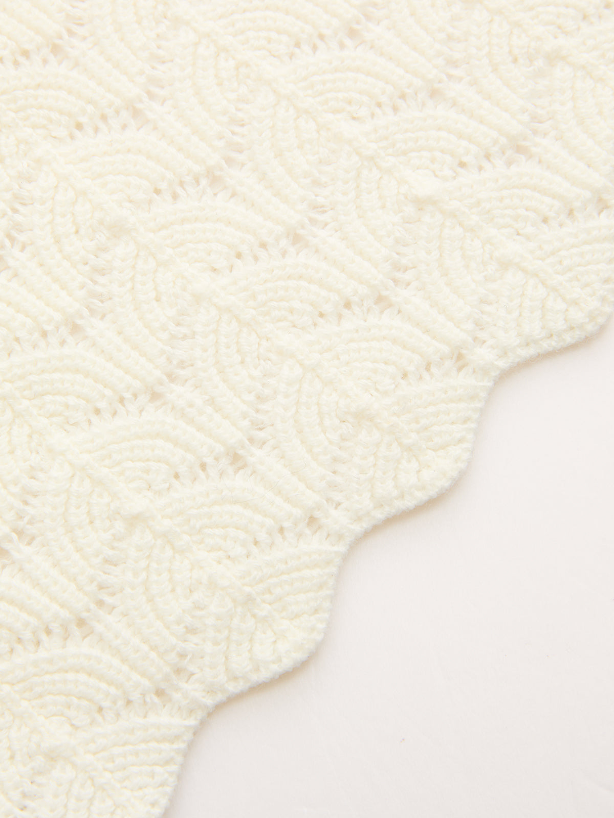 Bishop Sleeve Crochet Maxi Dress in Knit Fabric