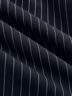 Striped Jumpsuit with Tie Waist and Wide Legs