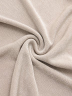 Ruched Asymmetric Top with Short Sleeves