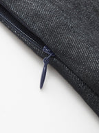 Contrast Stitching Denim Camisole Top