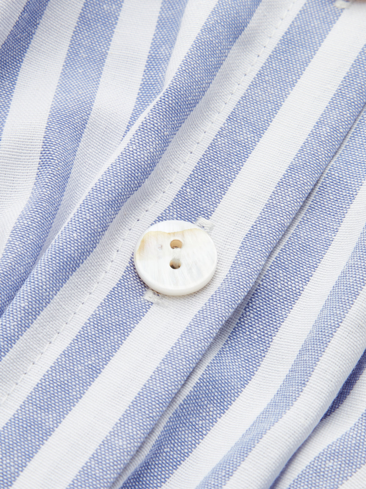 Striped Collared Jumpsuit with Wide Legs