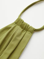 Halter Neck Maxi Dress with Side Split