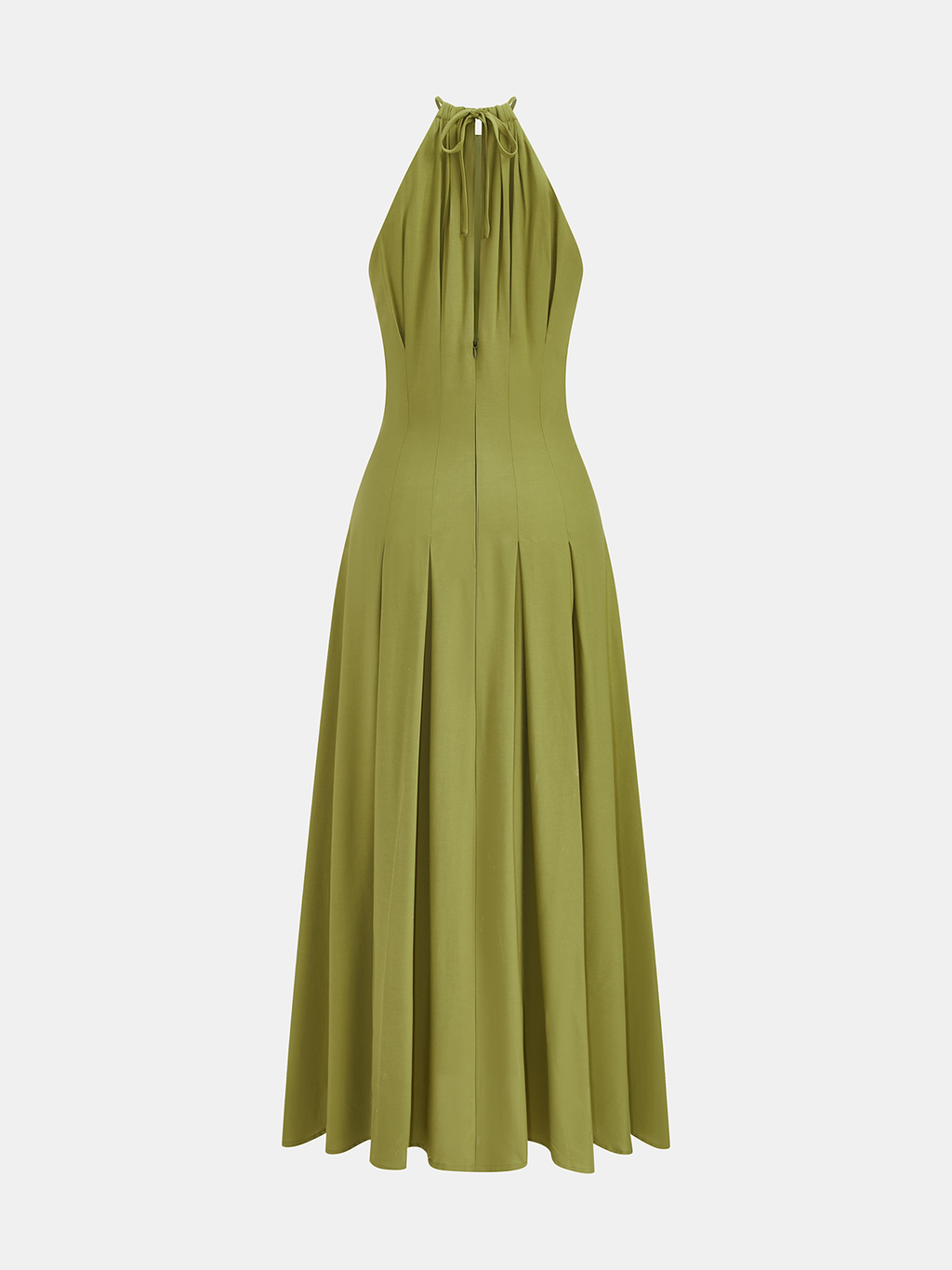 Halter Neck Maxi Dress with Side Split