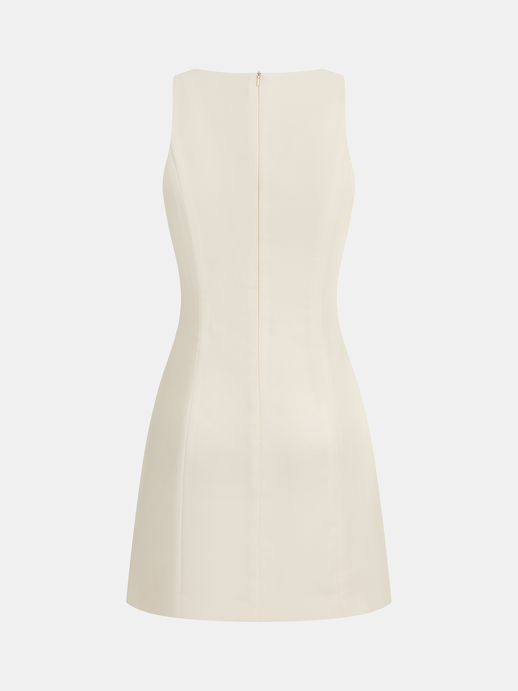 Starfish Motif Flower Print Sleeveless Mini Dress