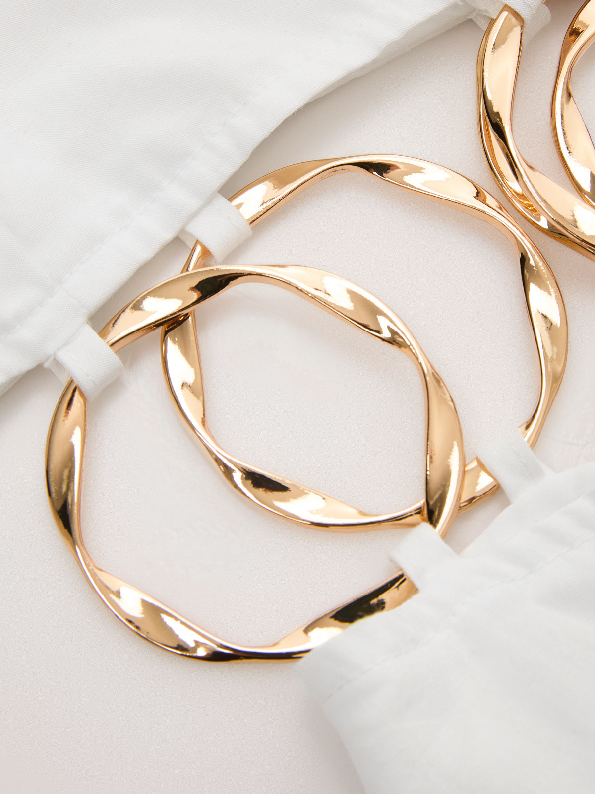 Ring Detail Cami Maxi Dress with Cut-Outs