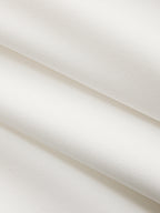 Square Neck Dress with Elegant Pleats