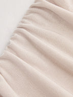 Asymmetric Neckline Tank with Elegant Side Ruching