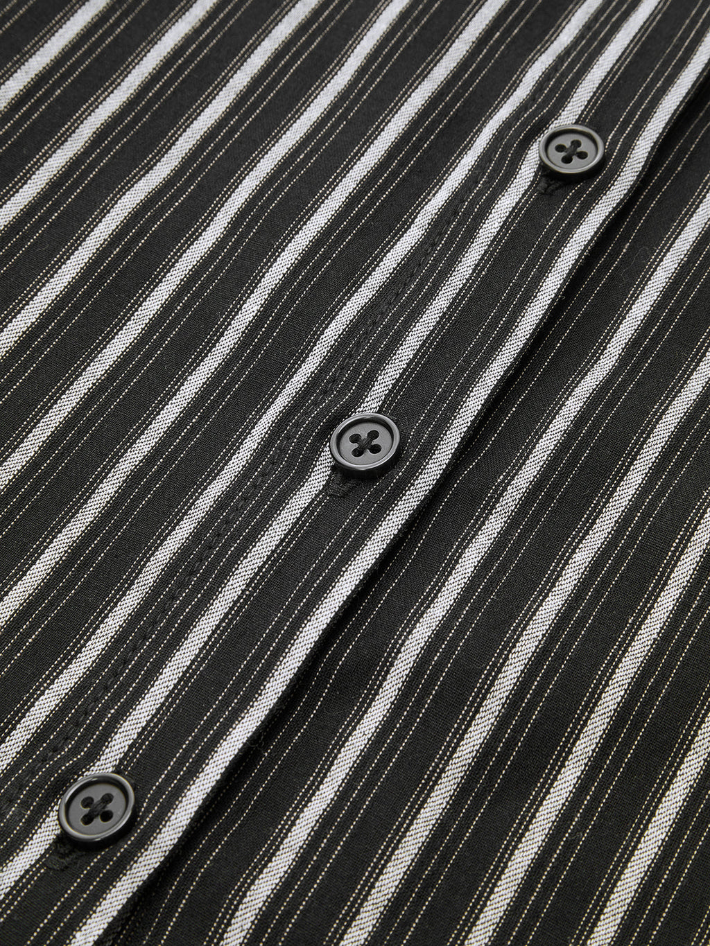 Striped Tie Waist Sleeveless Collared Midi Dress