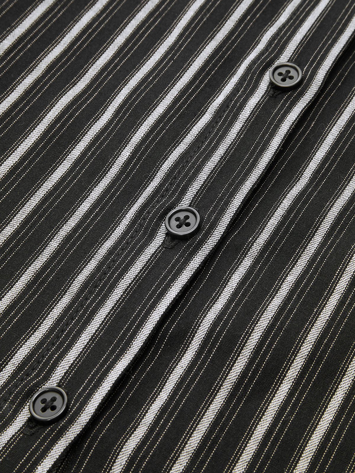 Striped Tie Waist Sleeveless Collared Midi Dress