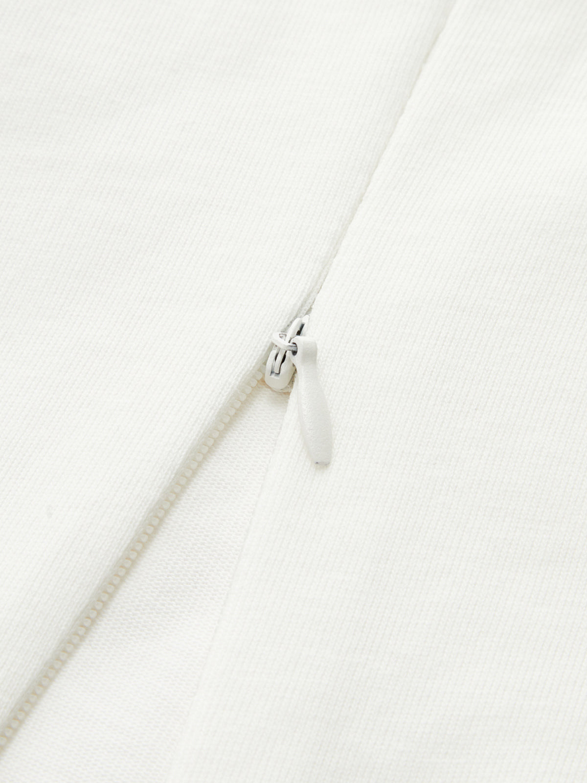 Ruched Cotton Top with Asymmetrical Fitted Design