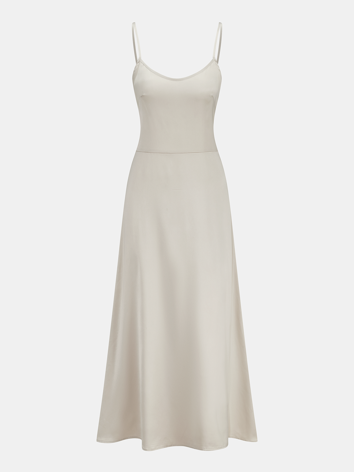 Satin Cami Dress with Coordinating Lace Vest Set