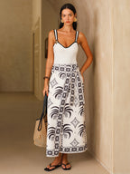 Shell-Inspired Ribbed Bodysuit with Contrast Trim