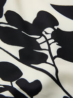 Floral Print Halter Midi Dress