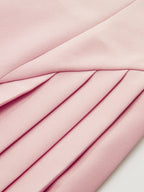 Sleeveless Mini Dress with Elegant Pleats
