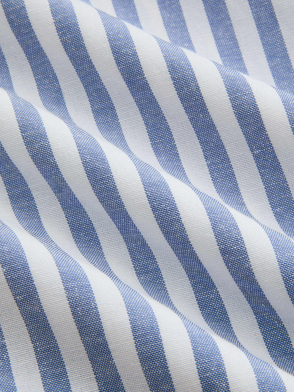Striped Halter Midi Dress with Cotton Blend Collar