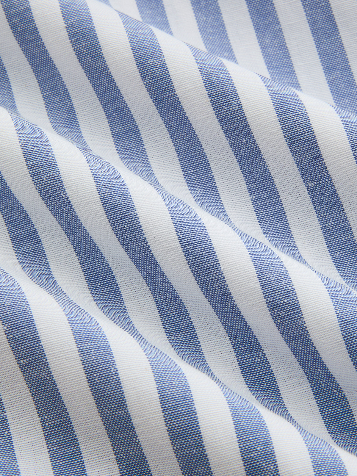 Striped Halter Midi Dress with Cotton Blend Collar