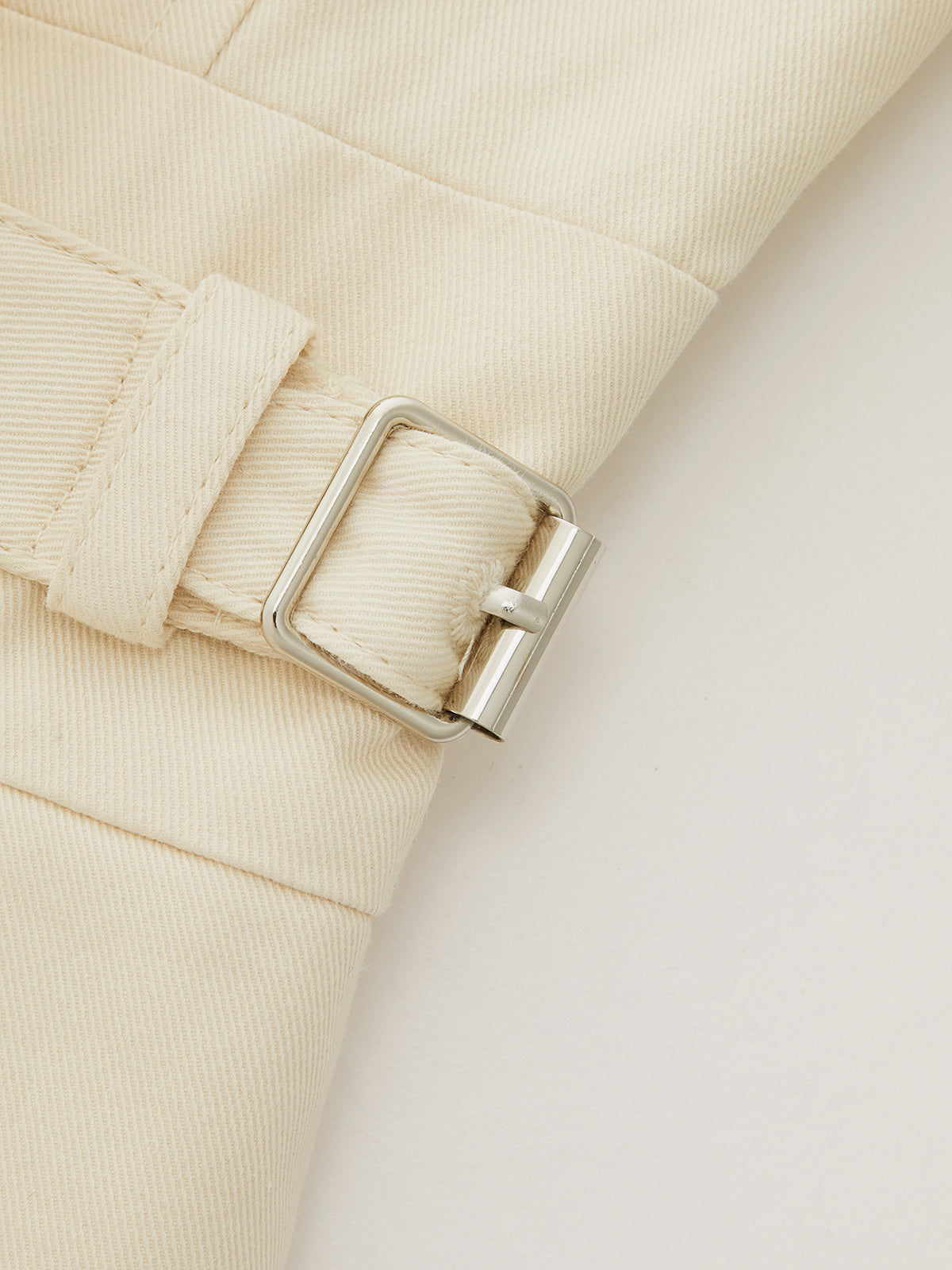 Adjustable Buckle Waist Sleeveless Maxi Dress