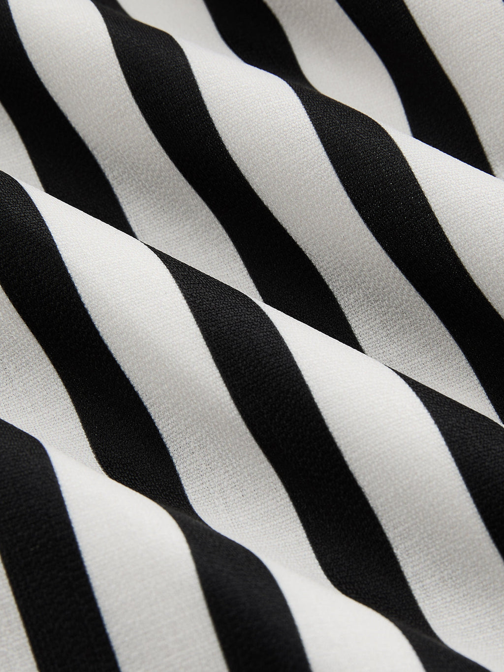 Stripe Design Backless Dress with Pockets