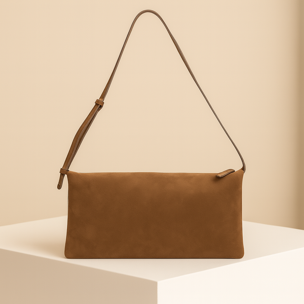 Lila | Suede shoulder bag