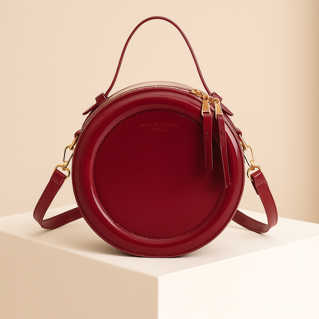 Camille | Mini leather crossbody bag