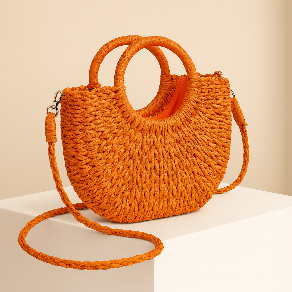 Ophélia | Mini Wicker Bag