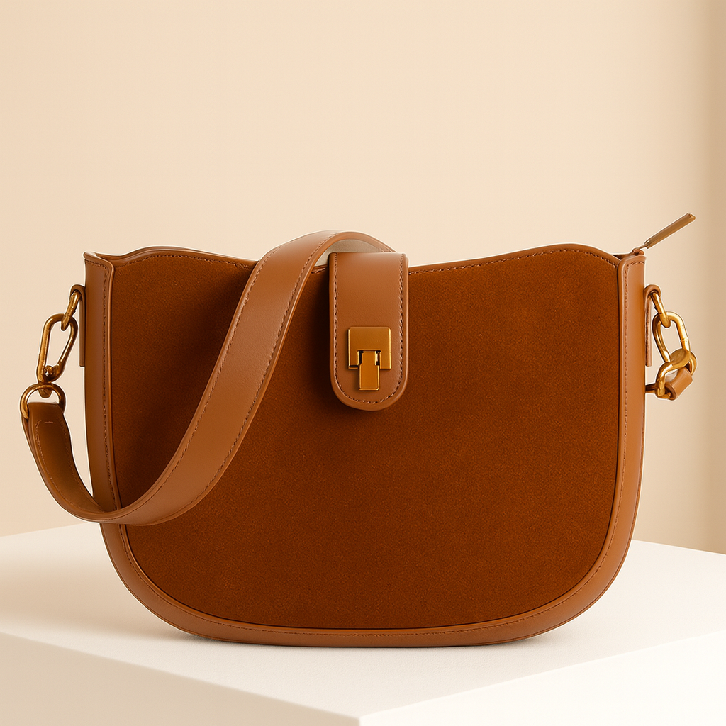 Gaëtane | Mini Suede Crossbody Bag