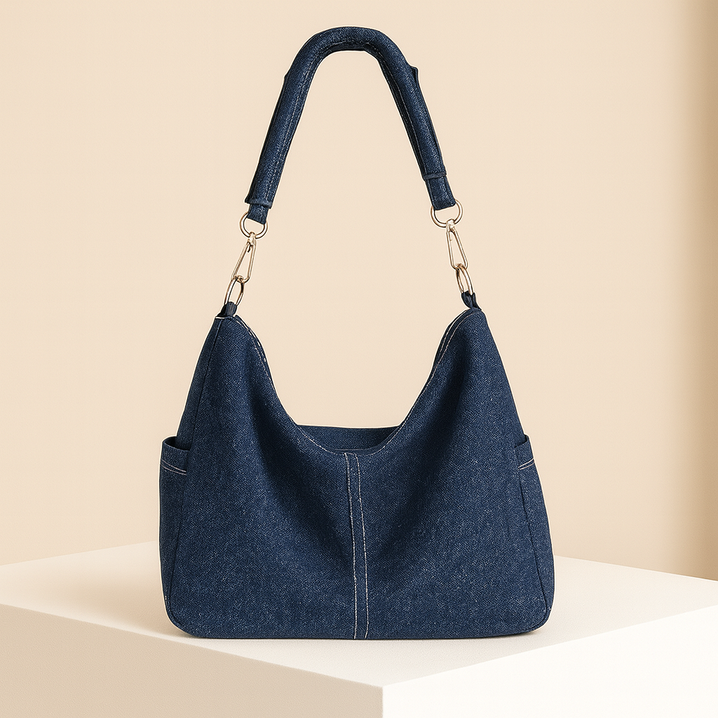 Héloïse | Denim Crossbody Shoulder Bag
