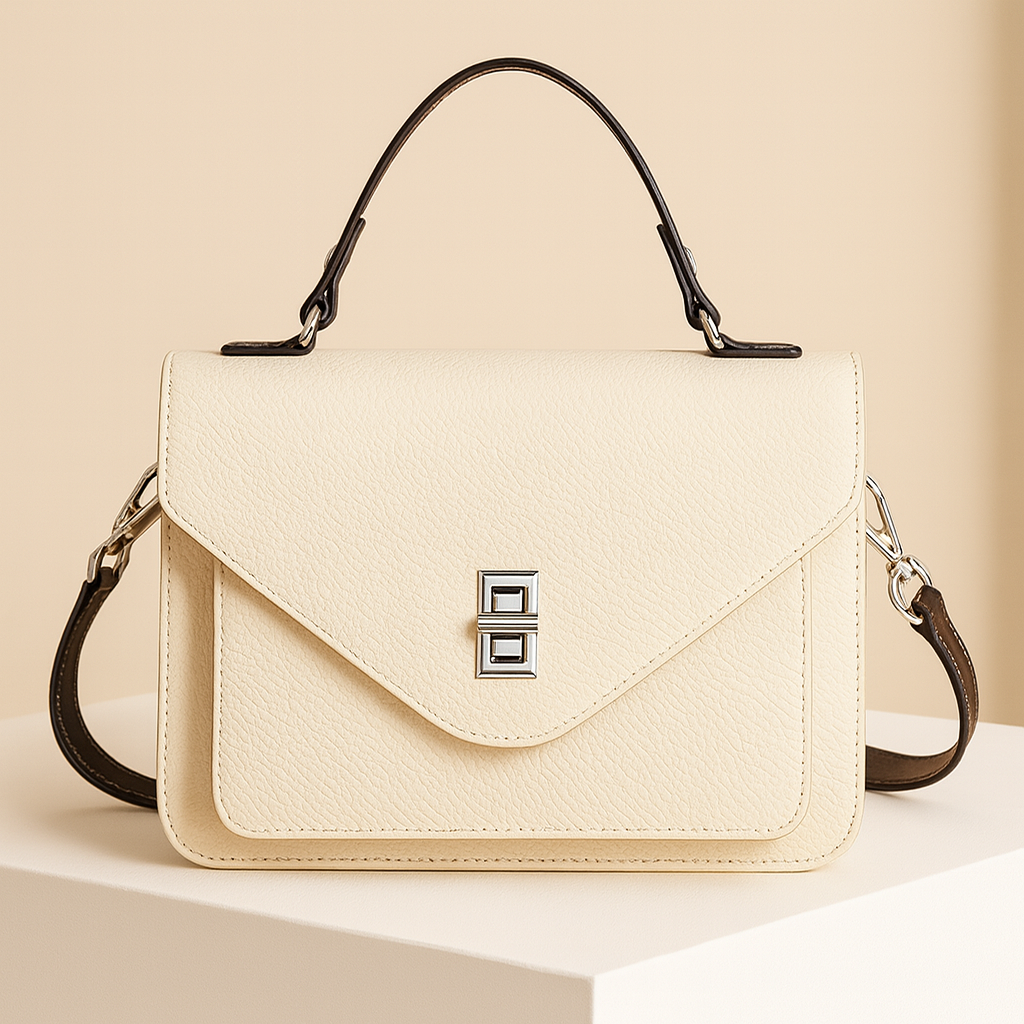 Maéva | Mini Leather Crossbody Bag