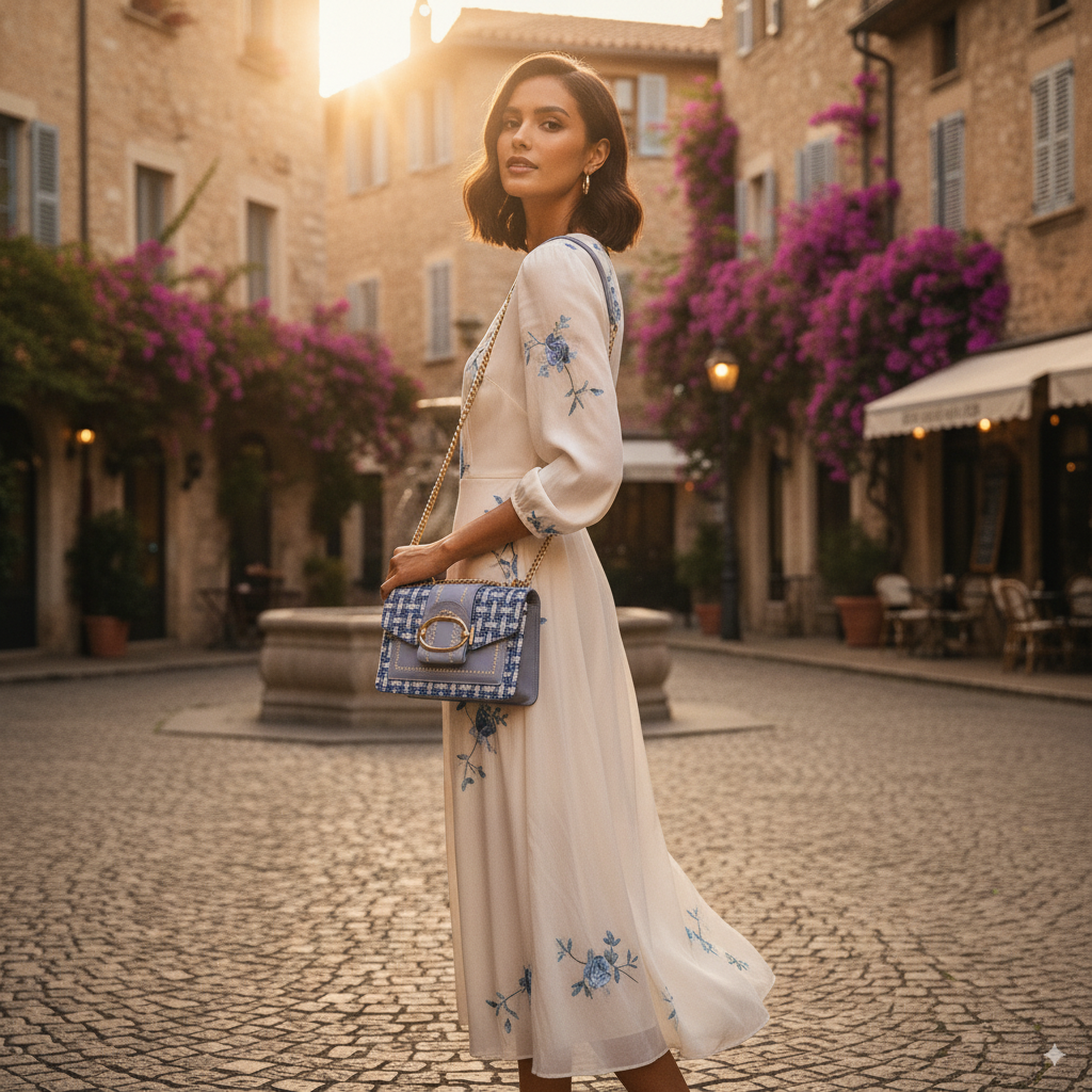 Samira | Mini Tweed Crossbody Bag