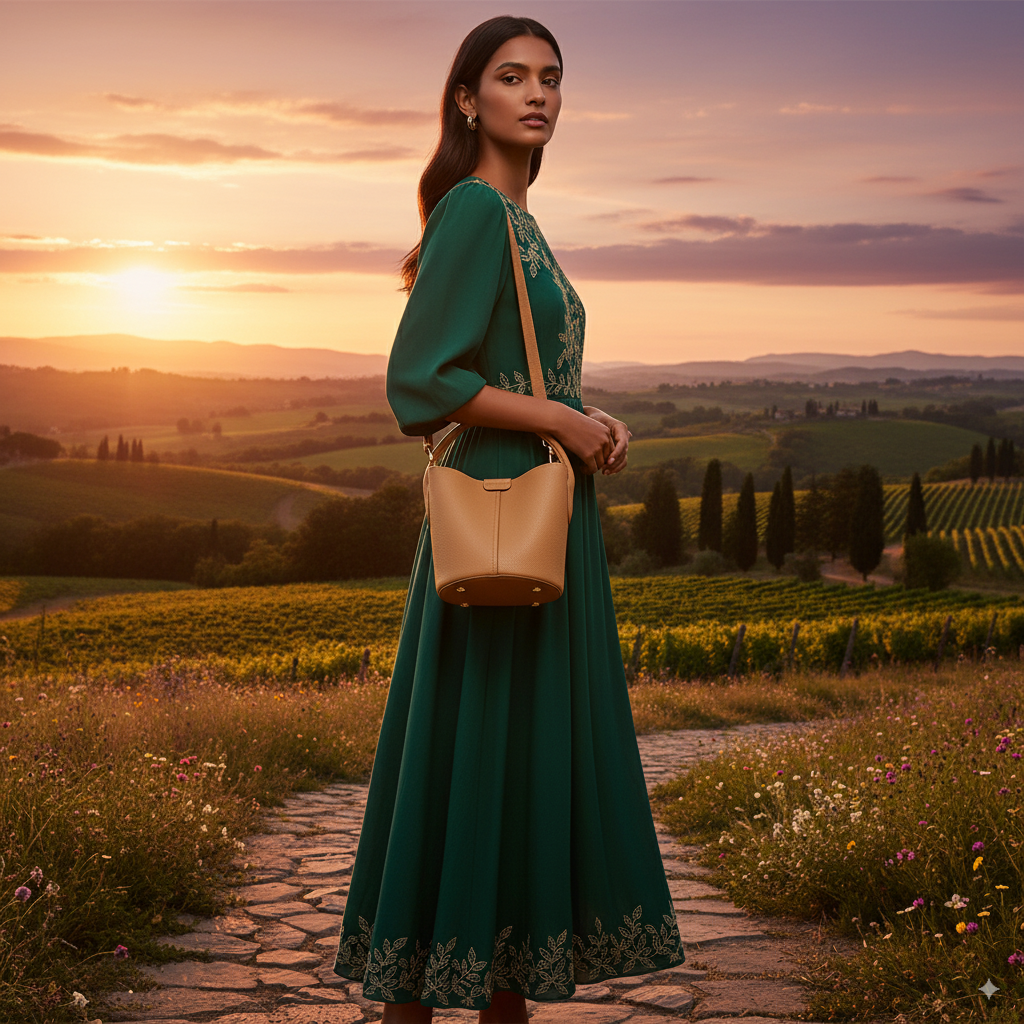 Jade | Mini bucket bag