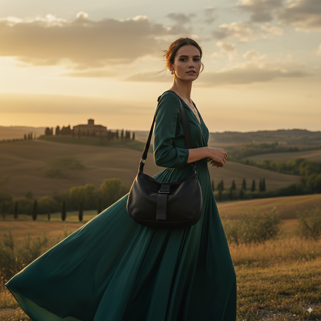 Salomé | Crescent Crossbody Bag