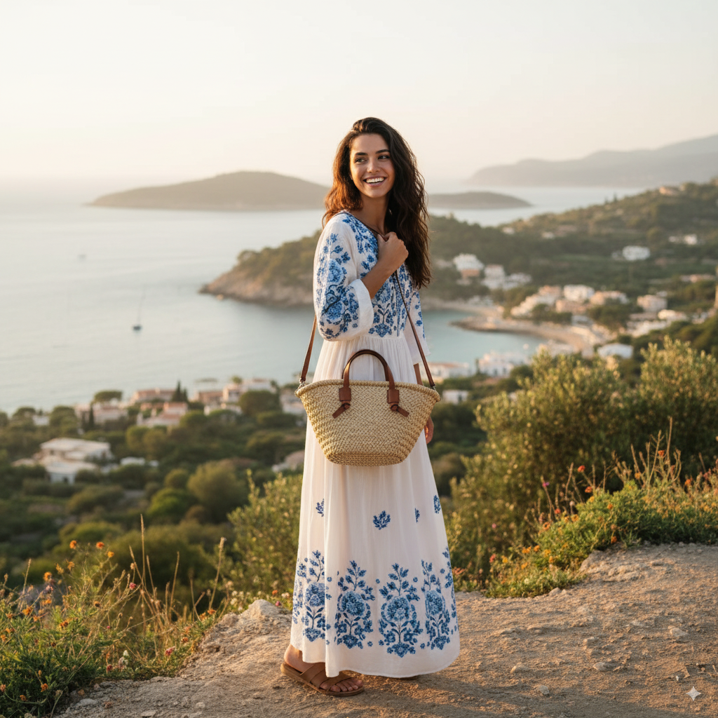 Gaëlle | Straw Shoulder Bag