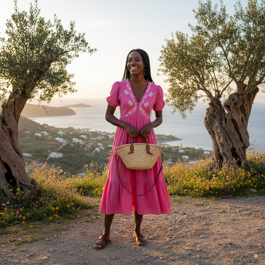 Gaëlle | Straw Shoulder Bag