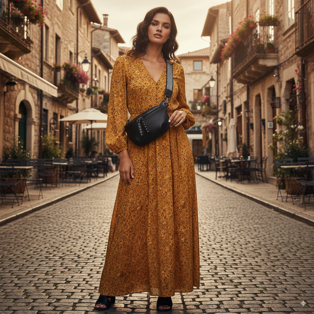 Roxane | Leather Crossbody Bag